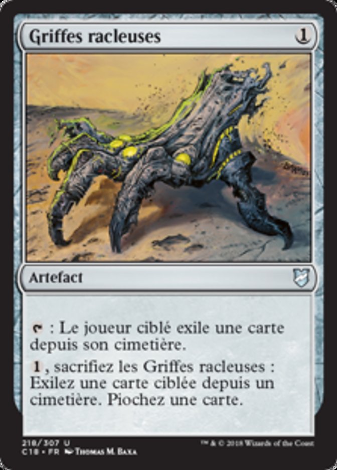 image Griffes racleuses