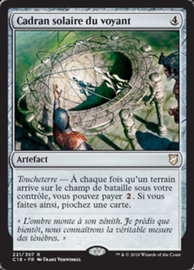 image Cadran solaire du voyant