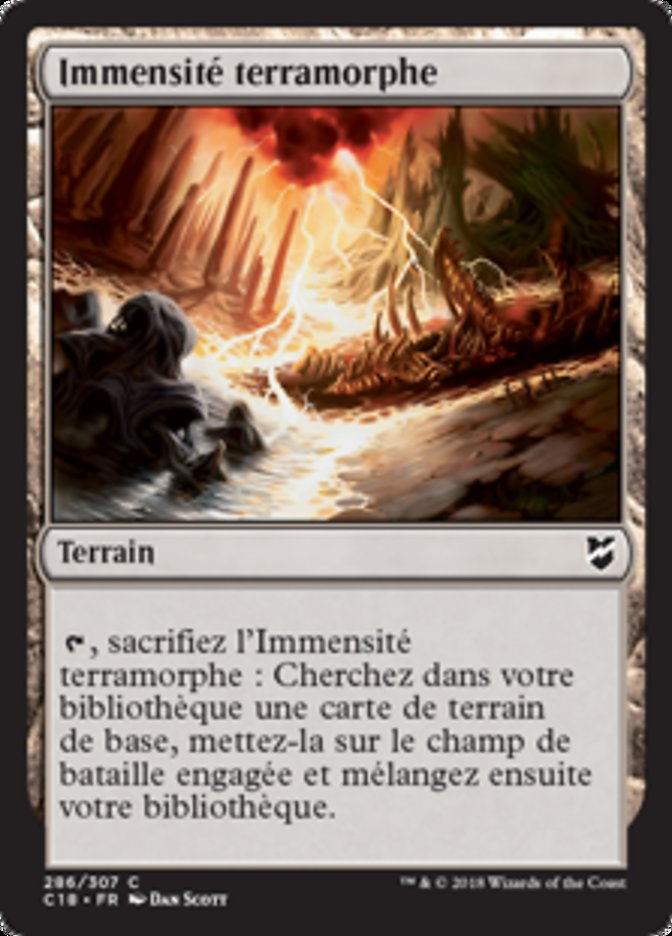 image Immensité terramorphe