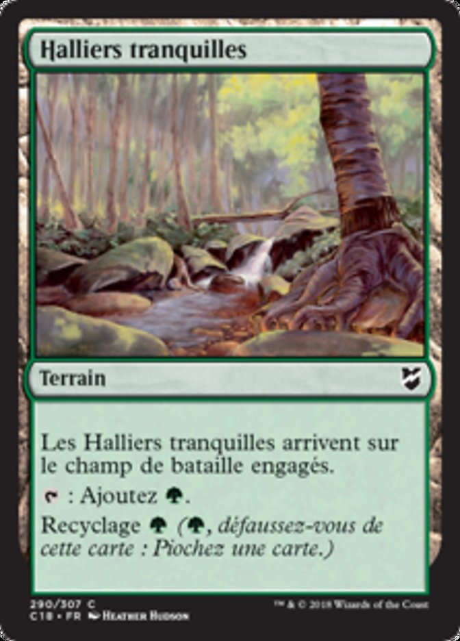 image Halliers tranquilles