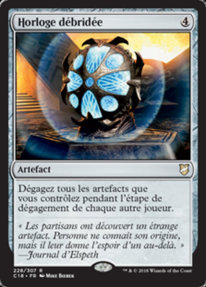 image Horloge débridée