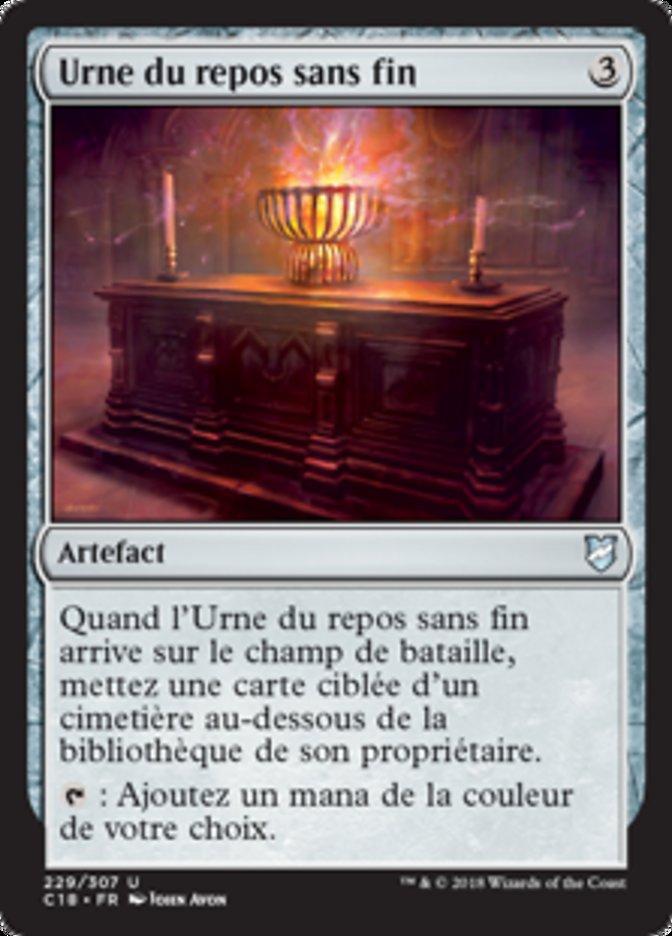 image Urne du repos sans fin