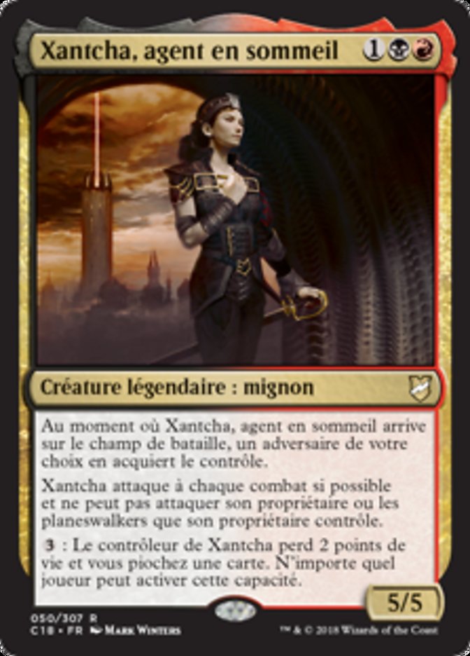 image Xantcha, agent en sommeil