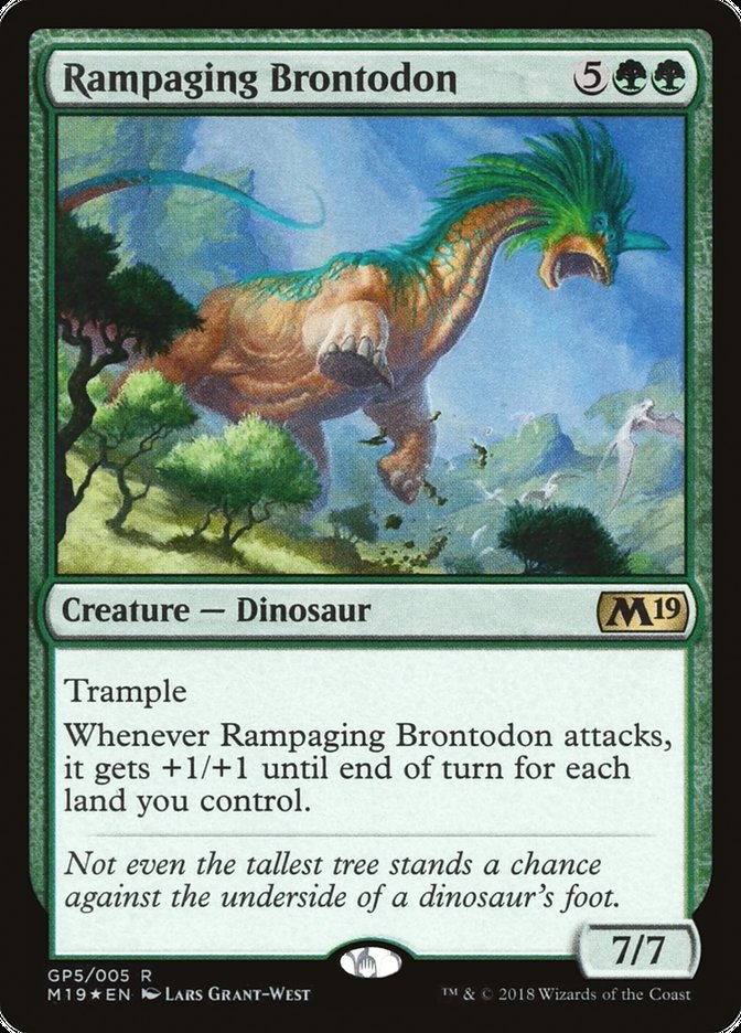 image Rampaging Brontodon