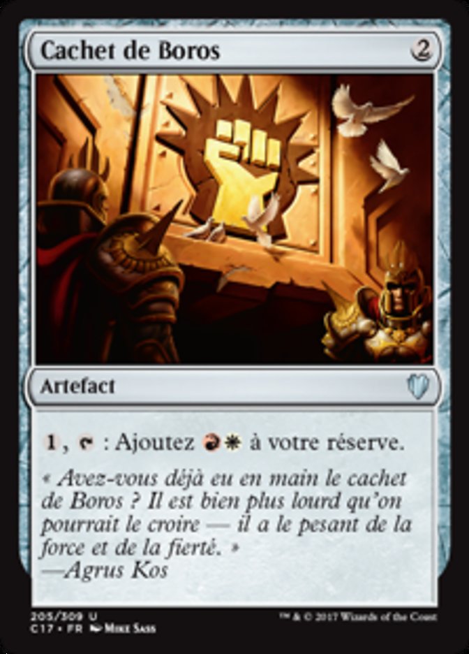 image Cachet de Boros