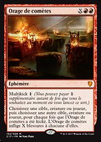 Orage de comètes