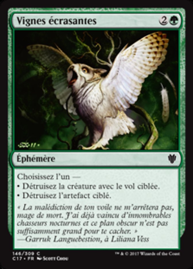 image Vignes écrasantes