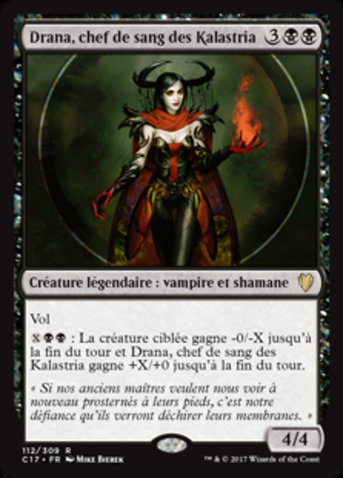 image Drana, chef de sang des Kalastria