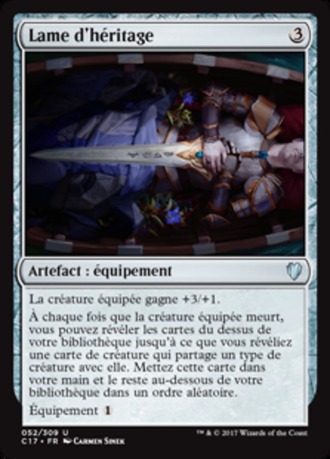 image Lame d'héritage