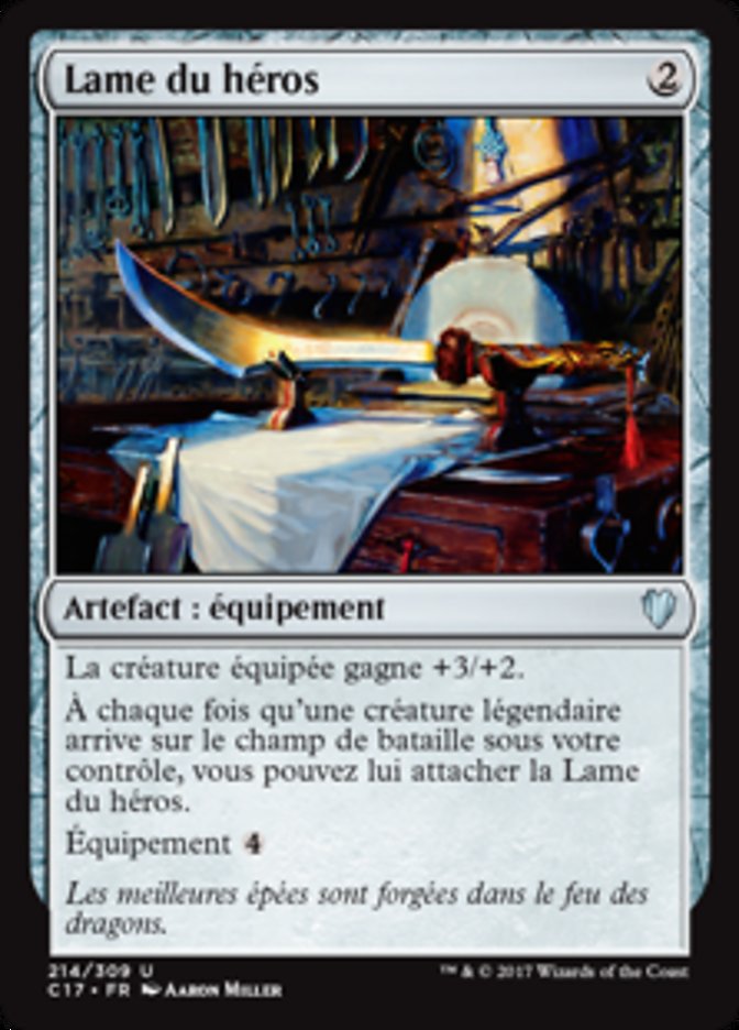 image Lame du héros