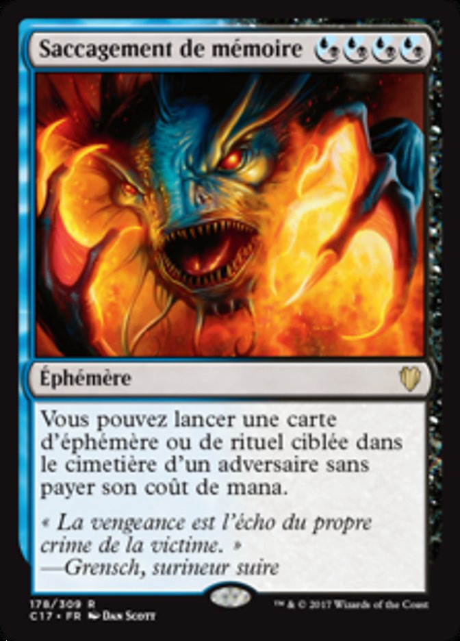 image Saccagement de mémoire