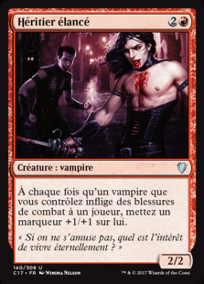 image Héritier élancé