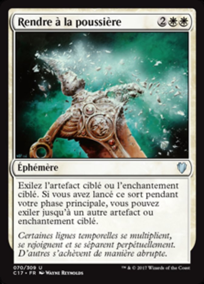 image Rendre à la poussière