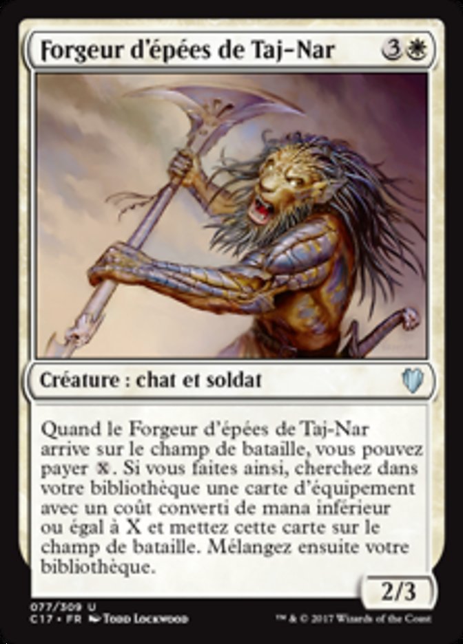 image Forgeur d'épées de Taj-Nar