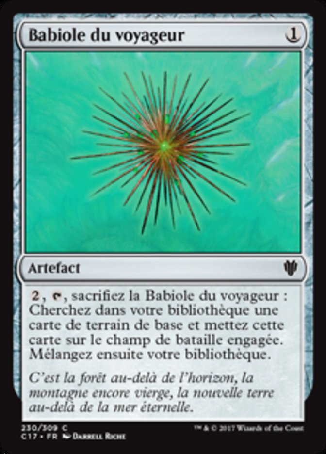 image Babiole du voyageur