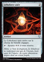 Lithoforce usée