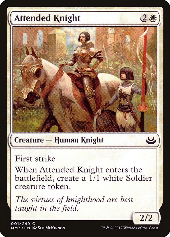 image Attended Knight