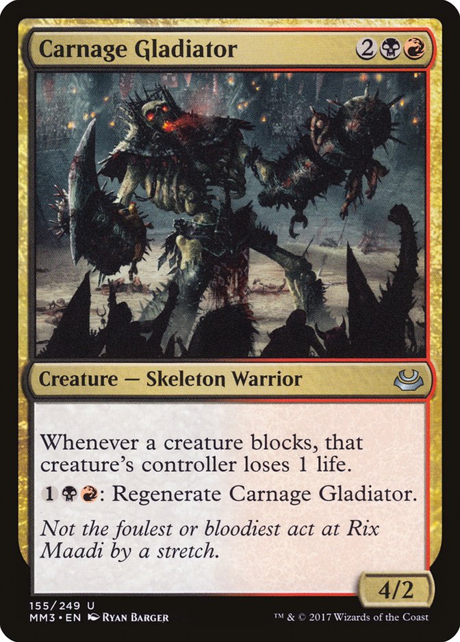 image Carnage Gladiator