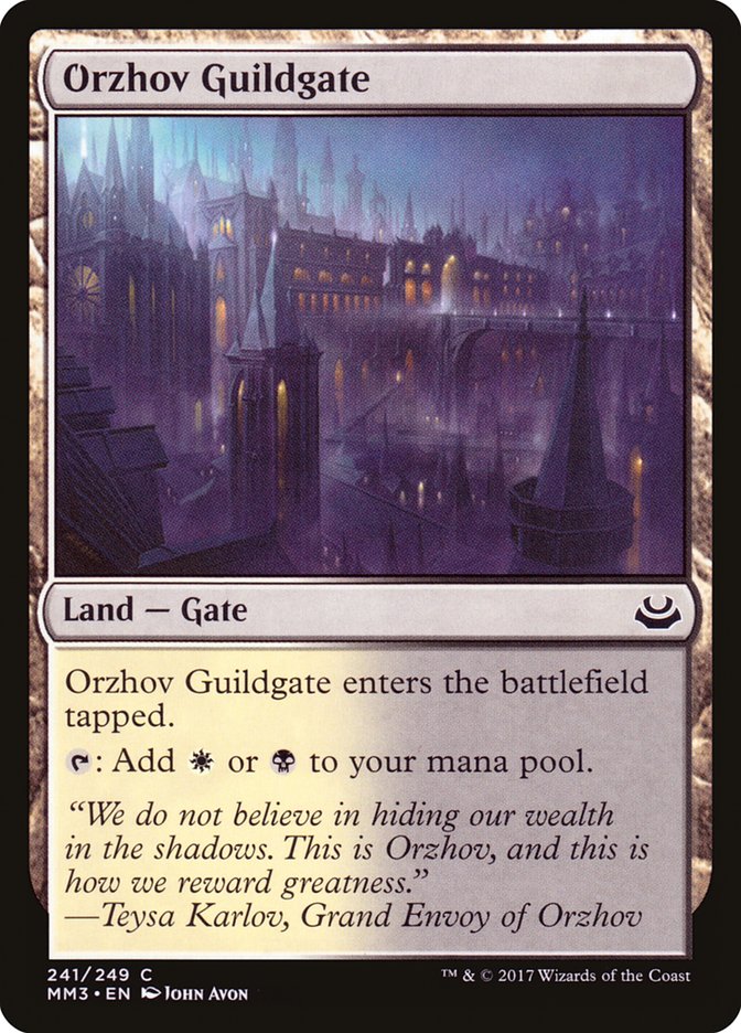 image Orzhov Guildgate