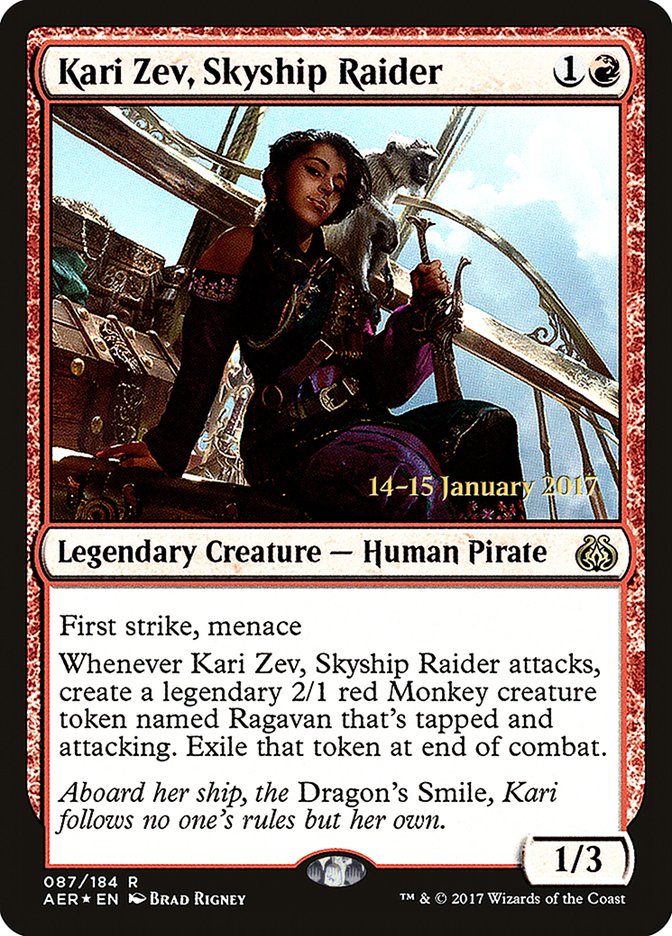 image Kari Zev, Skyship Raider
