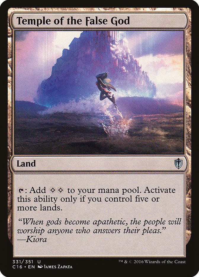 image Temple of the False God