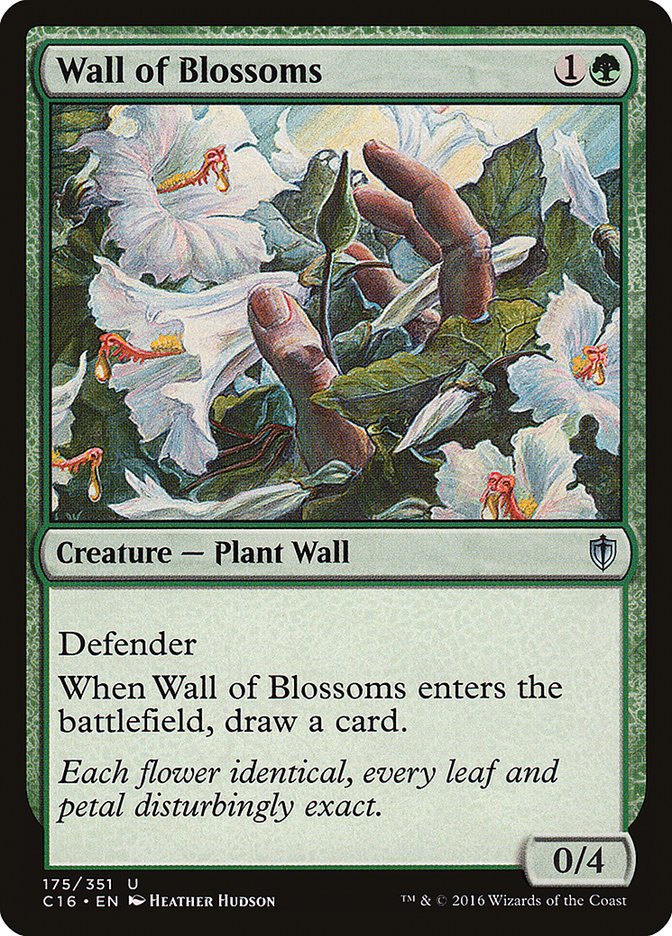 image Wall of Blossoms