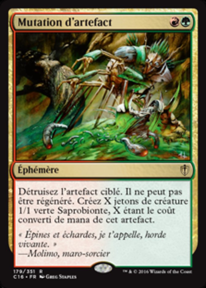 image Mutation d'artefact