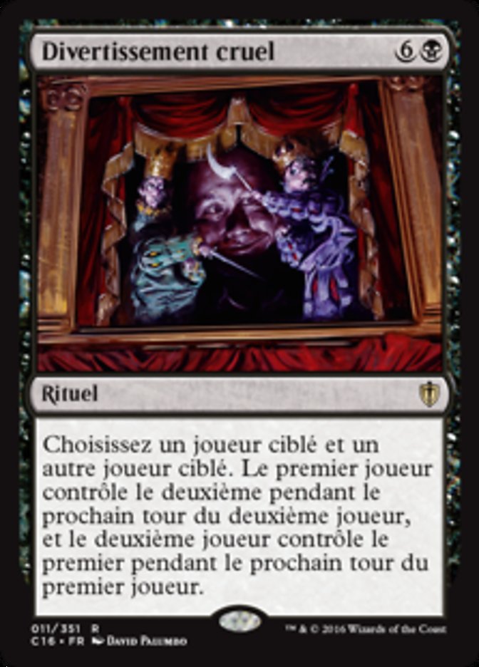 image Divertissement cruel