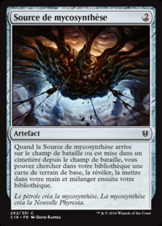 image Source de mycosynthèse
