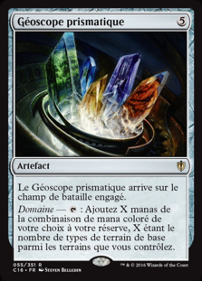 image Géoscope prismatique