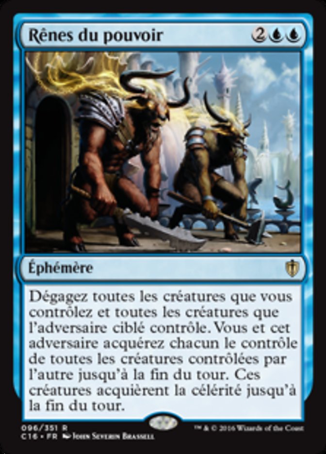 image Rênes du pouvoir