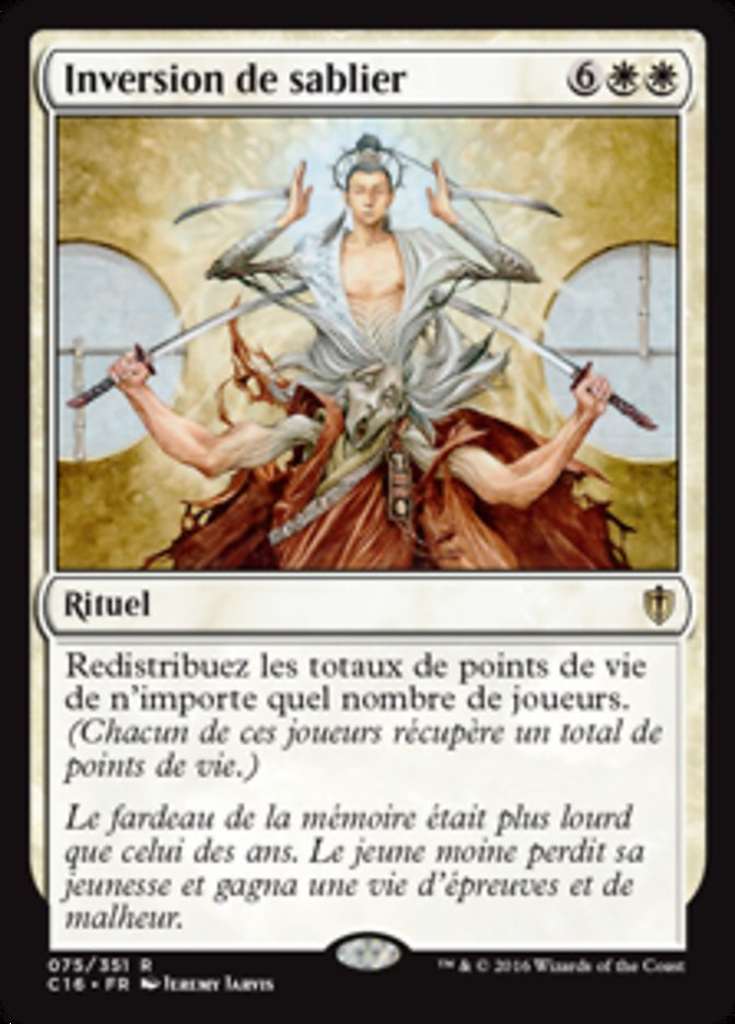 image Inversion de sablier