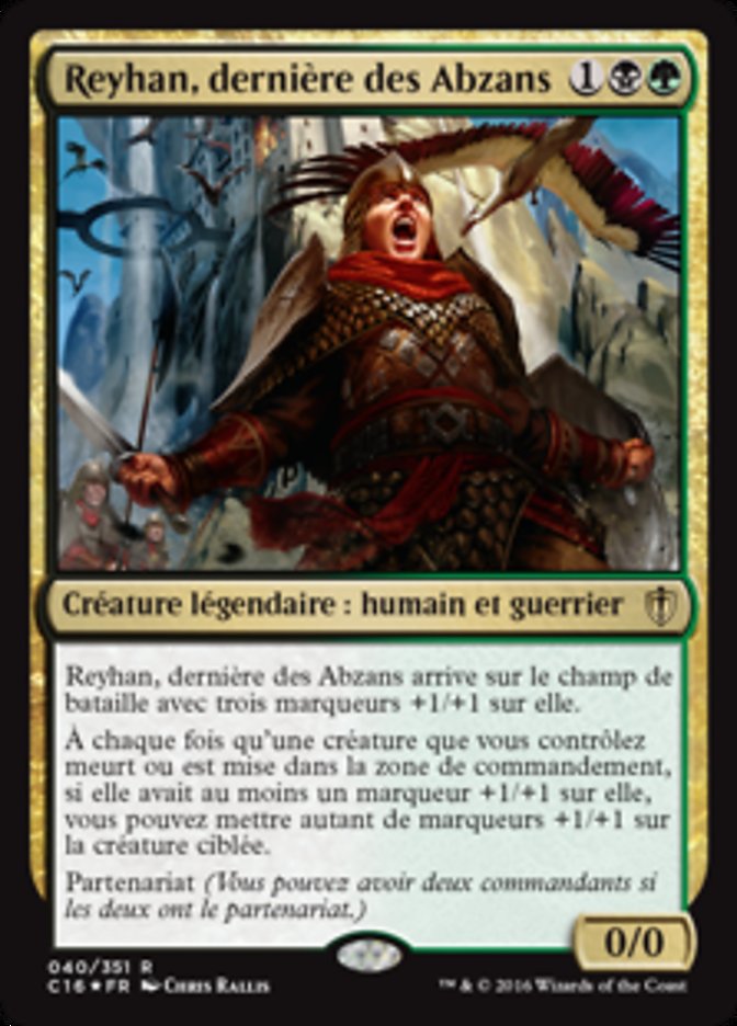 image Reyhan, dernière des Abzans