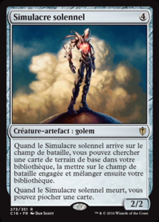 image Simulacre solennel