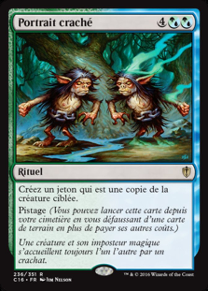 image Portrait craché