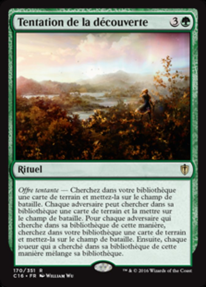 image Tentation de la découverte