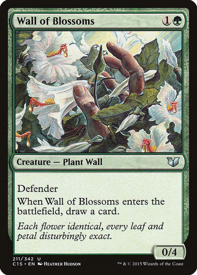 image Wall of Blossoms