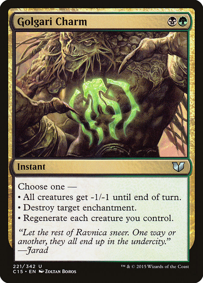 image Golgari Charm