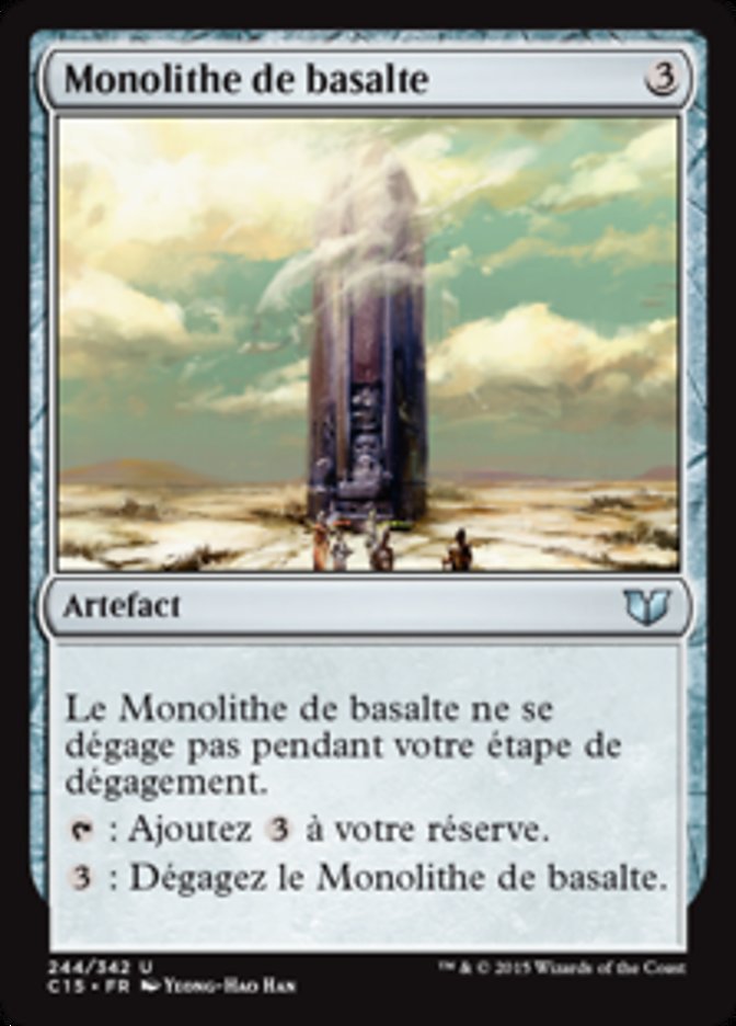 image Monolithe de basalte