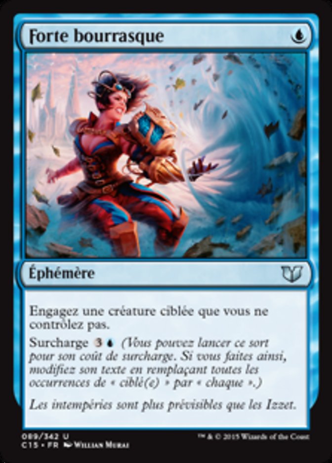 image Forte bourrasque