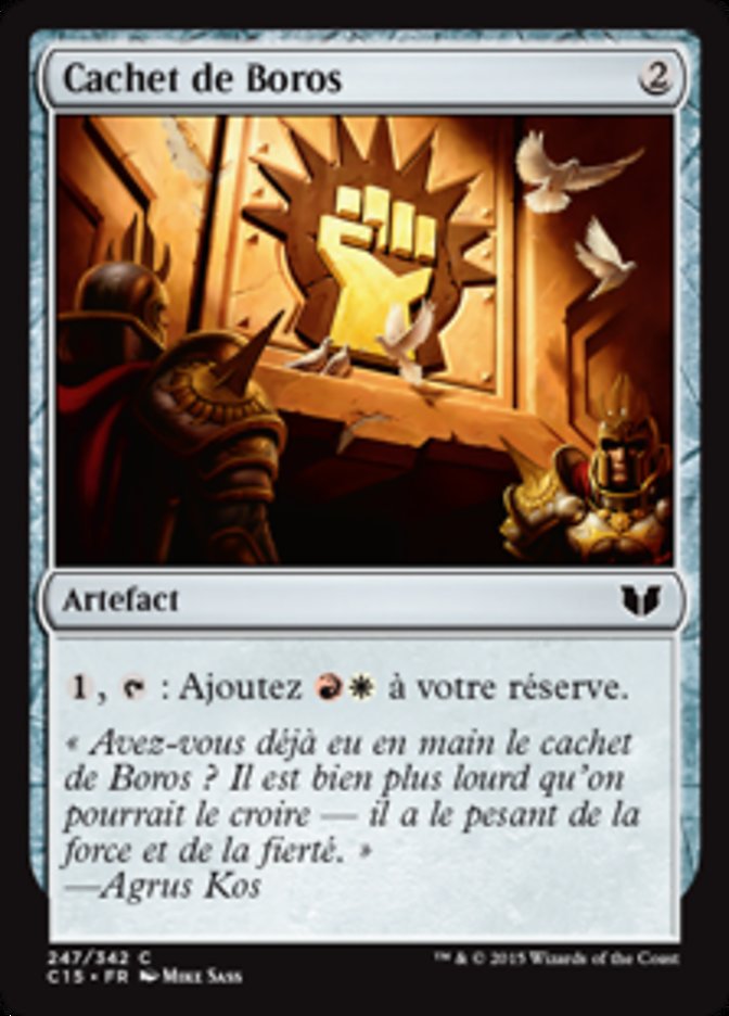 image Cachet de Boros