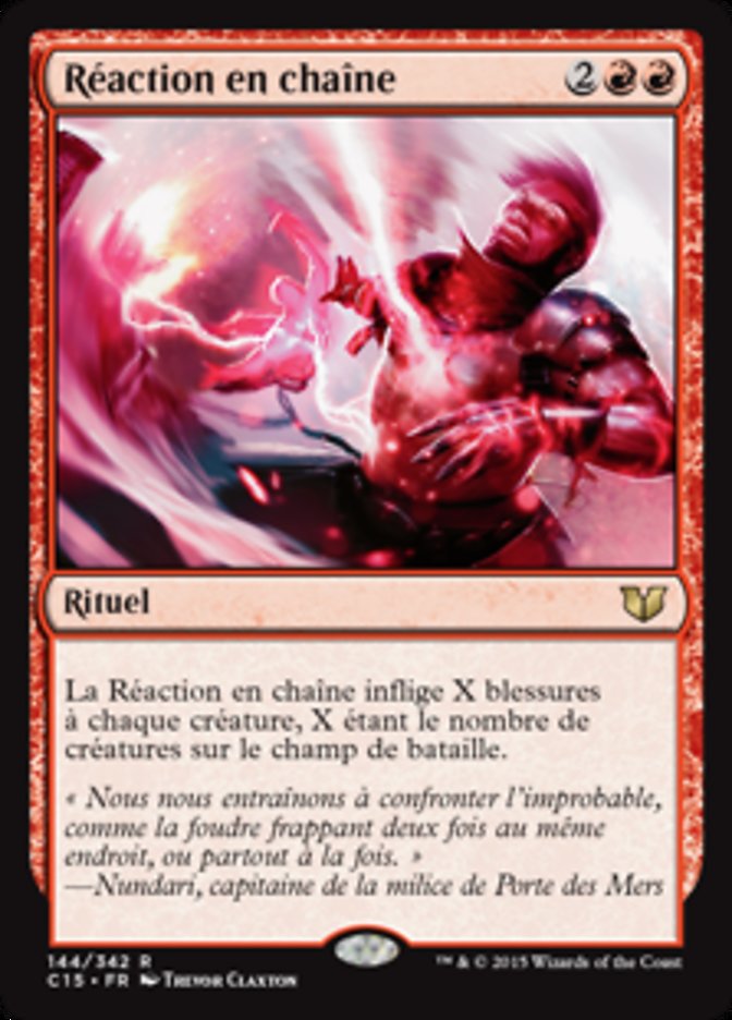 image Réaction en chaîne