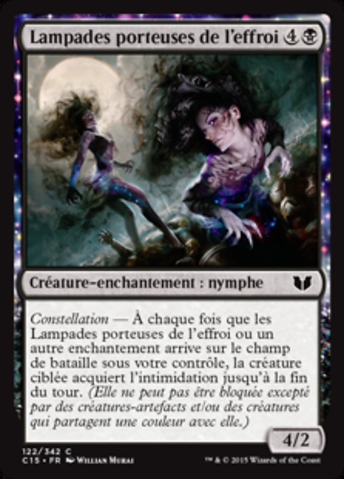 image Lampades porteuses de l'effroi