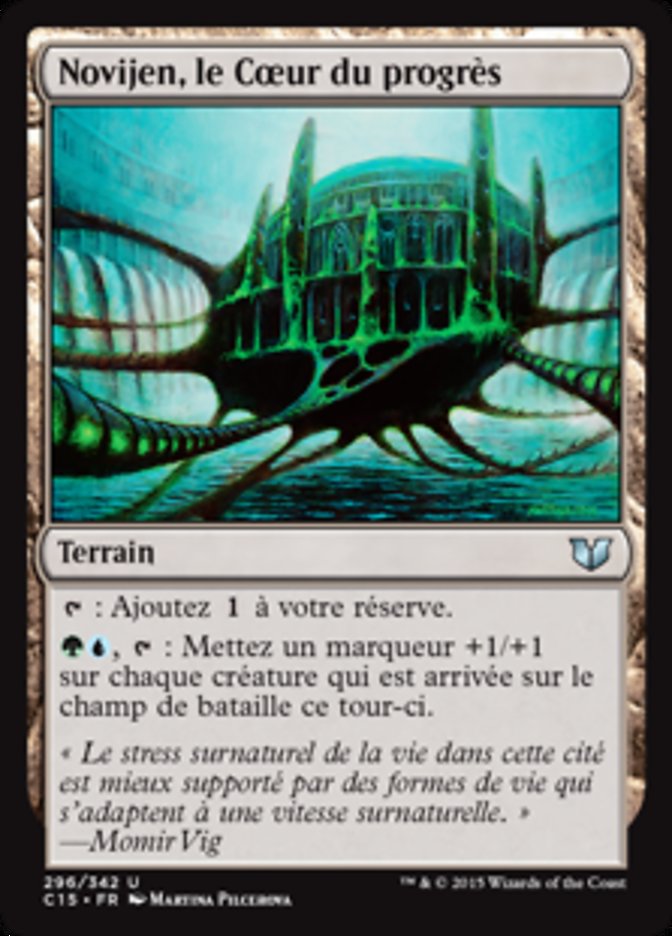 image Novijen, le Cœur du progrès