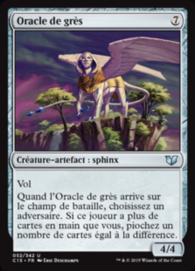 image Oracle de grès