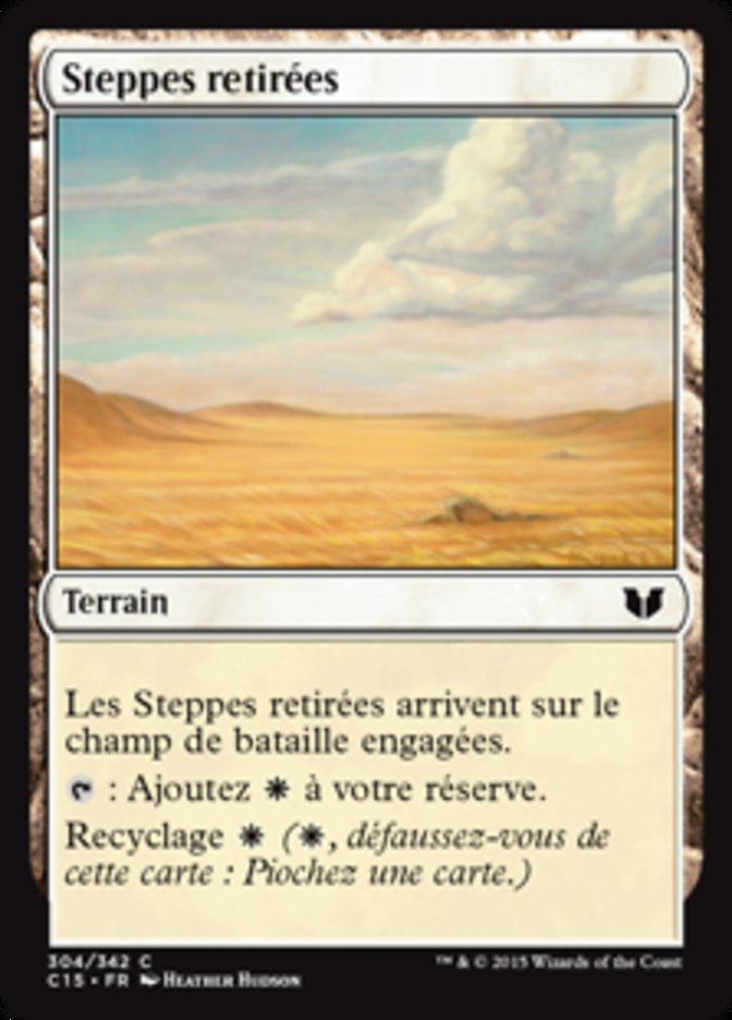 image Steppes retirées