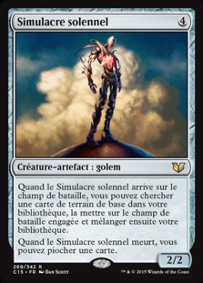 image Simulacre solennel