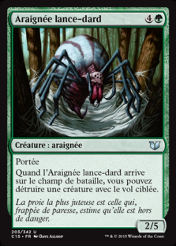 image Araignée lance-dard