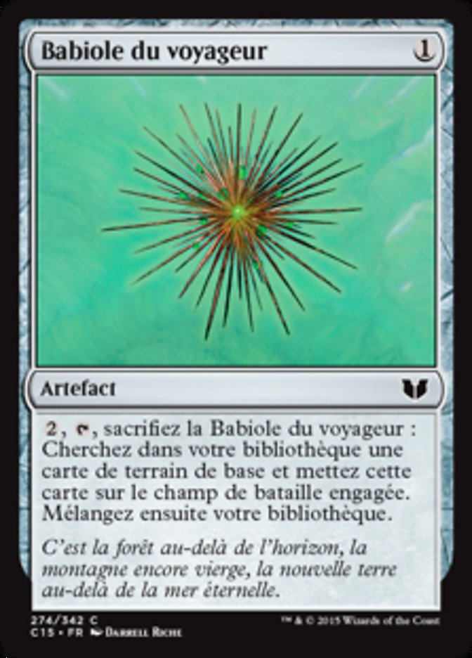 image Babiole du voyageur