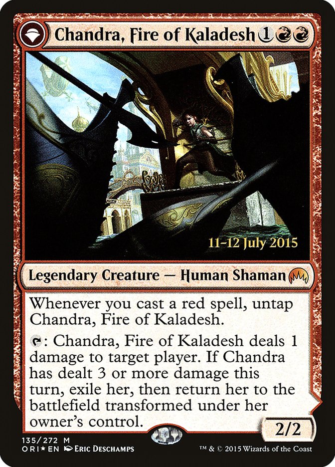 image Chandra, Fire of Kaladesh // Chandra, Roaring Flame